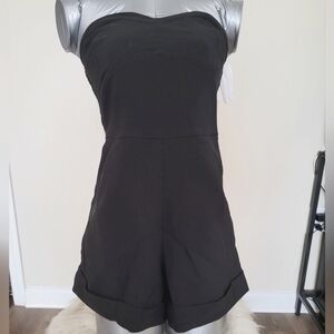 Shorts romper sleeveless